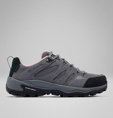 Women's Redmond IV Waterproof Walking Shoe, Color: Ti Grey Steel, Mineral Pink, image 3