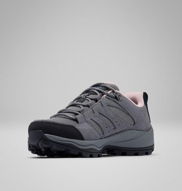 Women's Redmond IV Waterproof Walking Shoe, Color: Ti Grey Steel, Mineral Pink, image 7