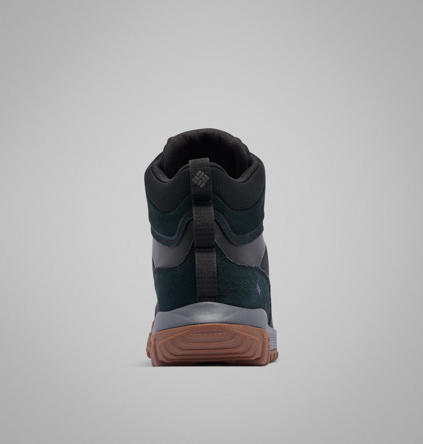 Мужские ботинки Columbia Burnsider Waterproof Boot, цвет: Чёрный / Серый — фото 2