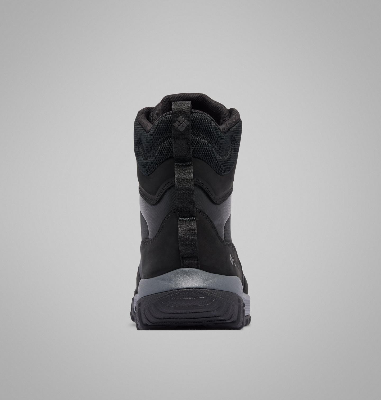 Мужские ботинки Columbia Burnsider Omni-Heat Infinity Boot, цвет: Чёрный / Серый — фото 2