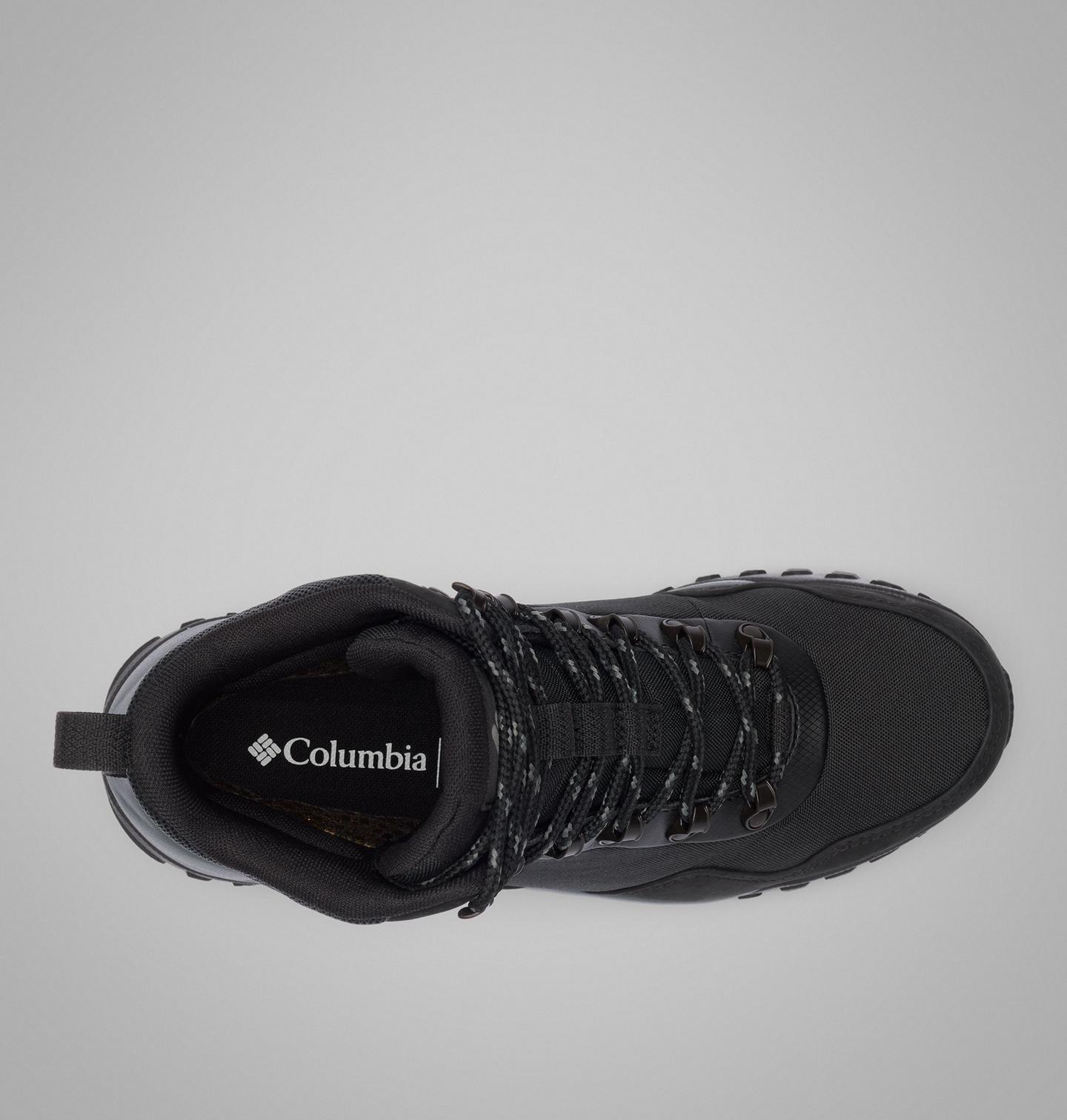 Мужские ботинки Columbia Burnsider Omni-Heat Infinity Boot, цвет: Чёрный / Серый — фото 4