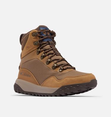 Men's Burnsider Omni-Heat Infinity Waterproof Winter Boot, Color: Dark Brown, Dark Mountain, image 3
