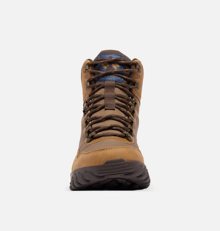 Men's Burnsider Omni-Heat Infinity Waterproof Winter Boot, Color: Dark Brown, Dark Mountain, image 8