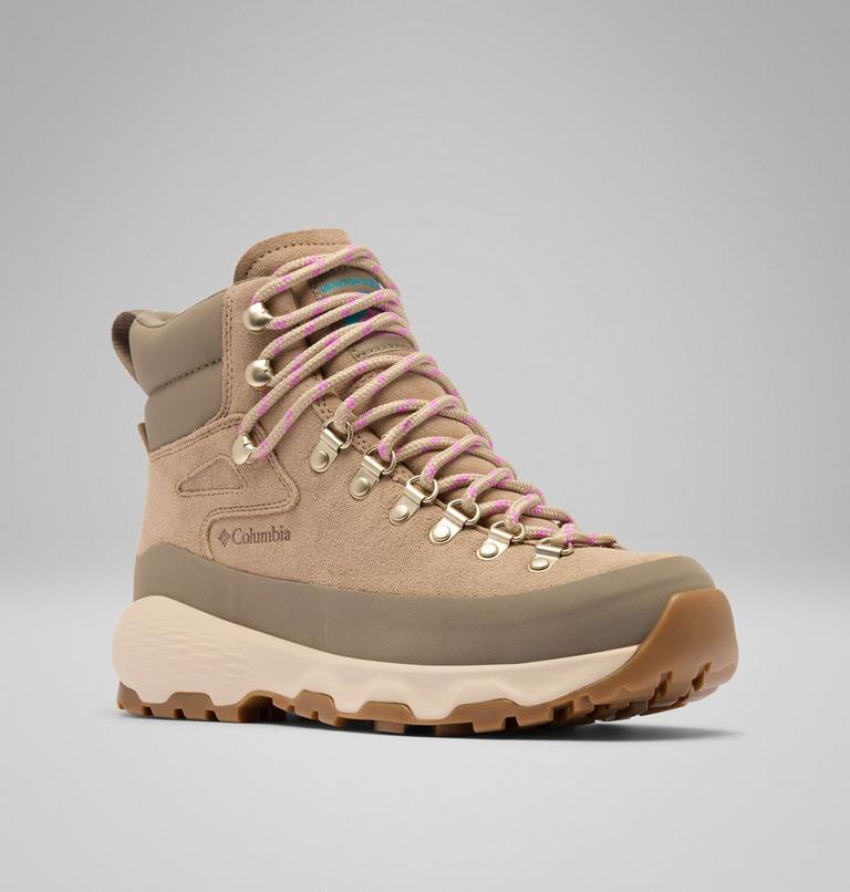 Women's Newton Alpine PT Waterproof Boot, Color: Oxford Tan, Foxglove, image 3