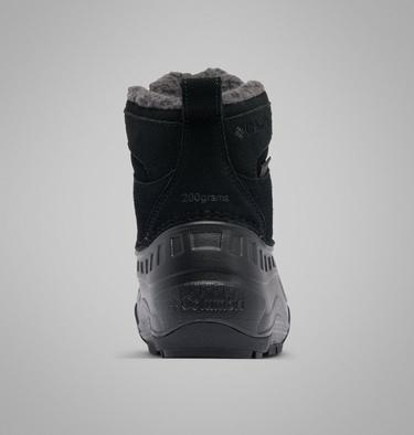 Youth Powderbug Alpine Waterproof Winter Boot, Color: Dark Grey, Mountain Blue, image 6