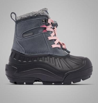 Scarponcini invernali impermeabili Powderbug Alpine da bambino, Color: Graphite, Pink Haze, image 5