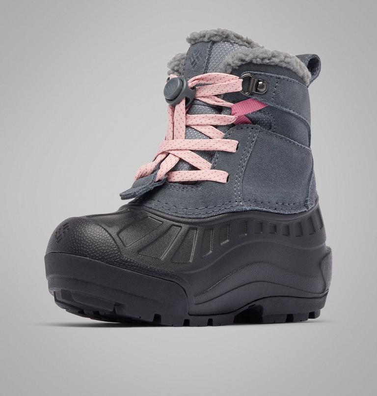 Botas de invierno impermeables Powderbug Alpine para niños, Color: Graphite, Pink Haze, image 7