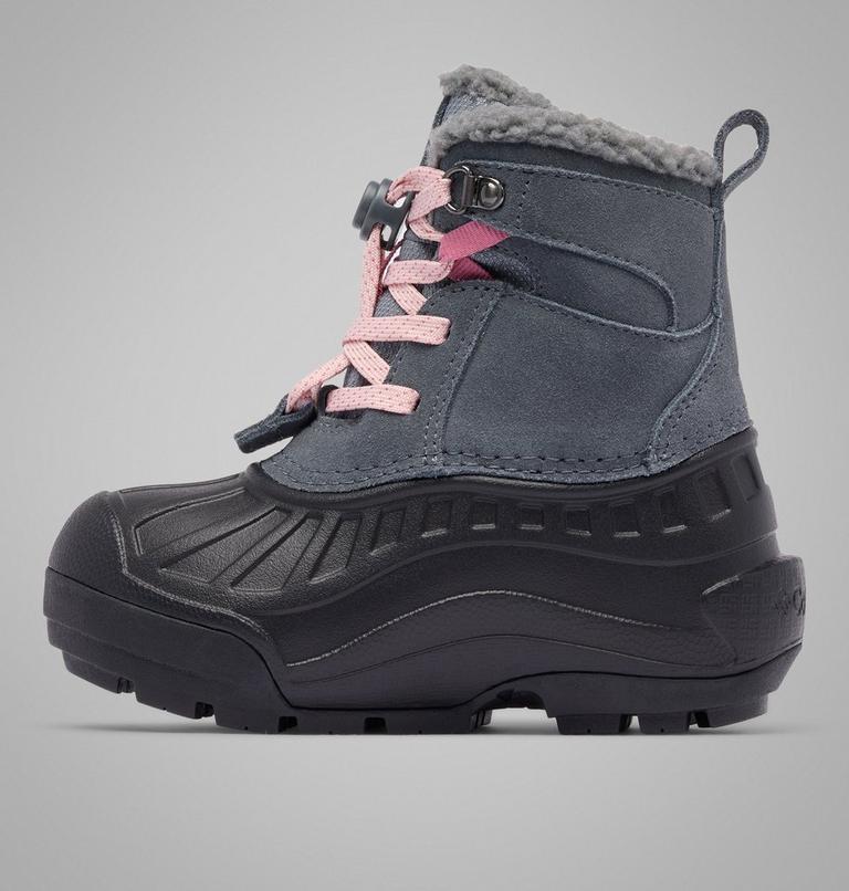 Botas de invierno impermeables Powderbug Alpine para niños, Color: Graphite, Pink Haze, image 6