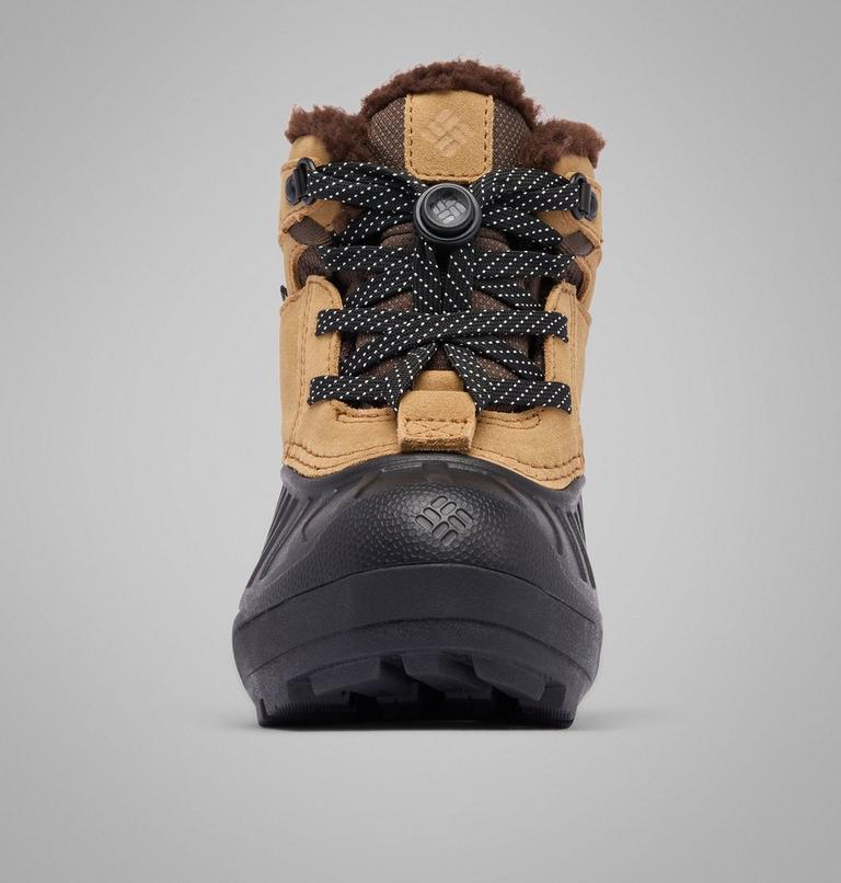 Little Kids' Powderbug Alpine Waterproof Boot, Color: Sahara, Black, image 8