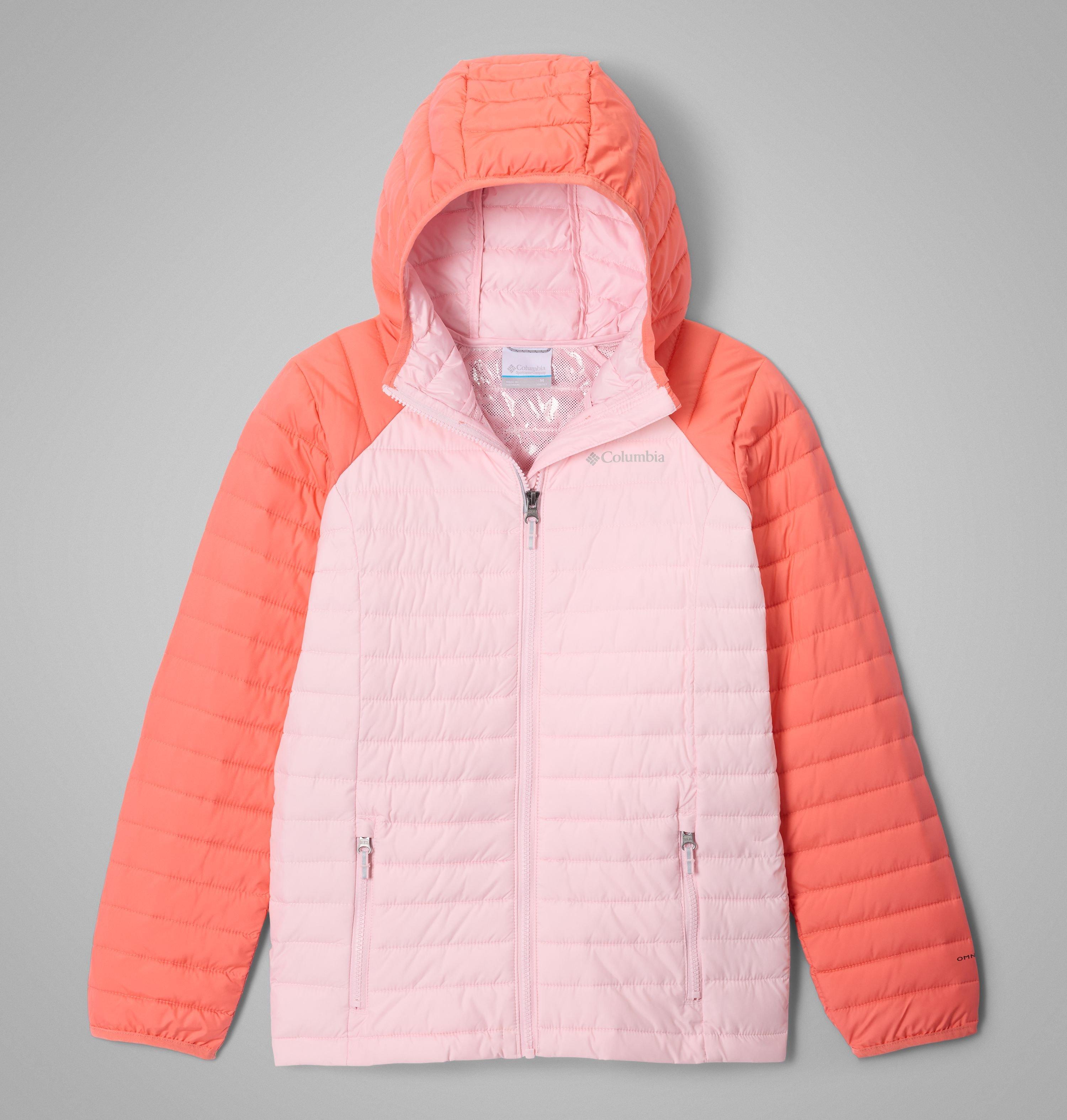 Columbia Girls' White Out Hooded Jacket-