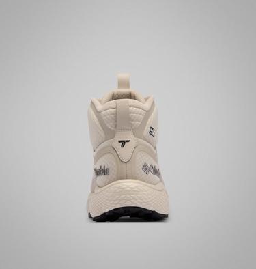 Men's Escape Thrive Titanium Mid Outdry Hiking Shoe, Color: Cloud Grey, Deep Madeira, image 2