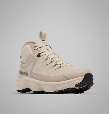 Men's Escape Thrive Titanium Mid Outdry Hiking Shoe, Color: Cloud Grey, Deep Madeira, image 3