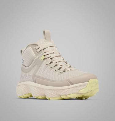 Women's Escape Thrive Titanium Mid Outdry Hiking Shoe, Color: Cloud Grey, Citron Haze, image 7