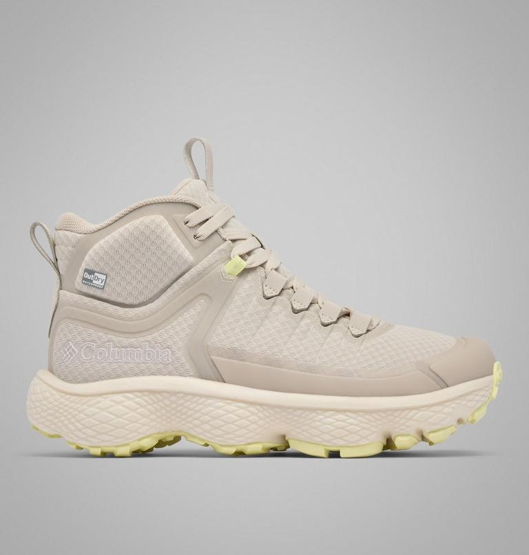 Women's Escape Thrive Titanium OutDry Mid Shoe, Color: Cloud Grey, Citron Haze, image 1