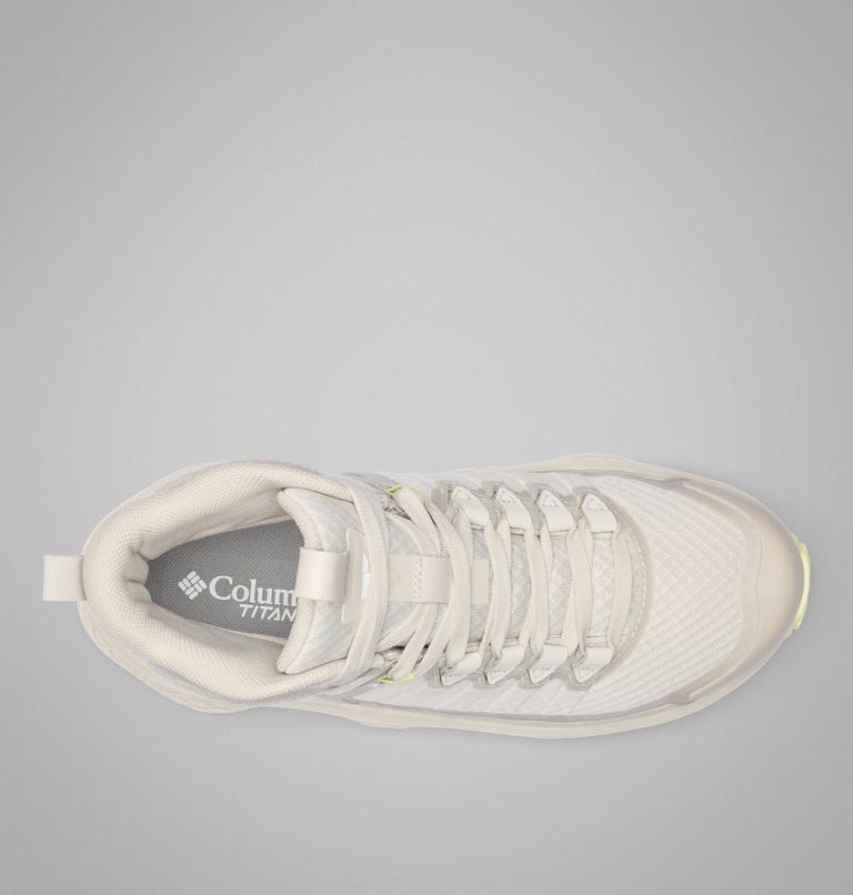 Women's Escape Thrive Titanium OutDry Mid Shoe, Color: Cloud Grey, Citron Haze, image 4