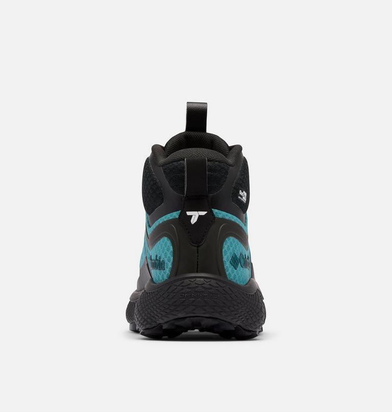 Women's Escape Thrive Titanium OutDry Mid Shoe, Color: Teal, Black, image 2