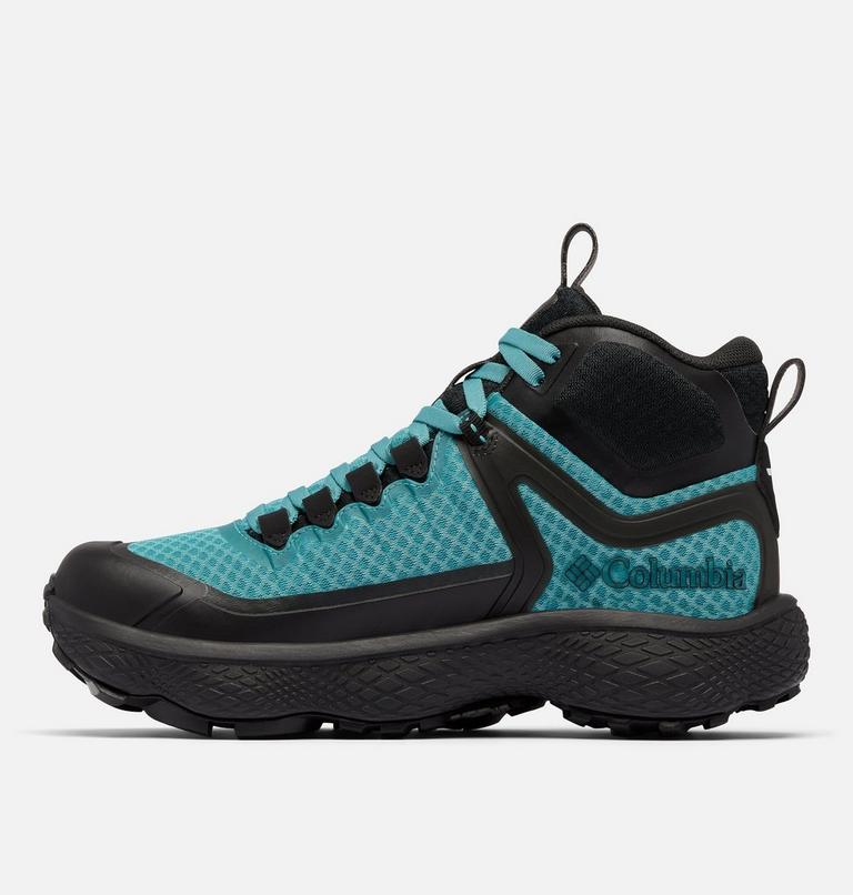 Women's Escape Thrive Titanium OutDry Mid Shoe, Color: Teal, Black, image 6
