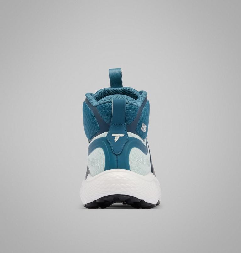 Women's Escape Thrive Titanium OutDry Mid Shoe, Color: Skylight, Blue Heron, image 2