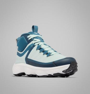 Women's Escape Thrive Titanium Mid Outdry Hiking Shoe, Color: Skylight, Blue Heron, image 3