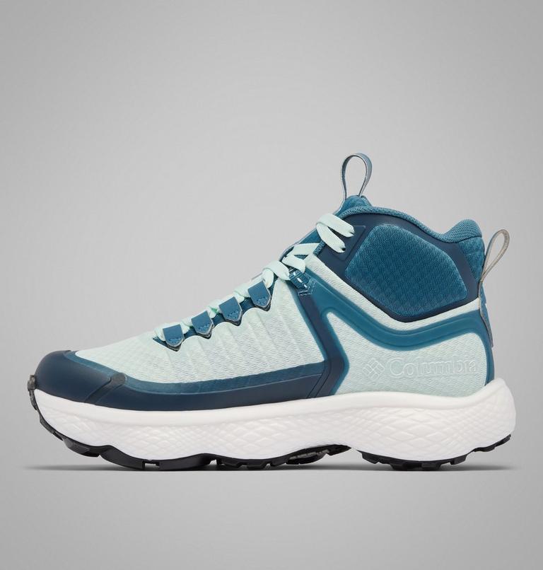 Women's Escape Thrive Titanium OutDry Mid Shoe, Color: Skylight, Blue Heron, image 6