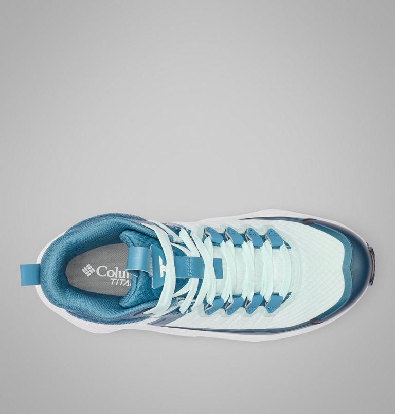 Women's Escape Thrive Titanium OutDry Mid Shoe, Color: Skylight, Blue Heron, image 5