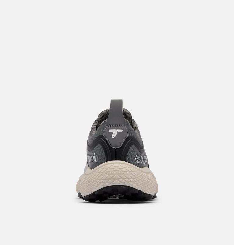 Zapatillas de carrera de montaña Escape Thrive Titanium para mujer, Color: Grey Ice, White, image 2