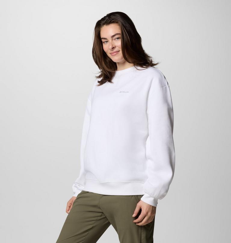 Women's Aldermore Crew Shirt, Color: White, image 3