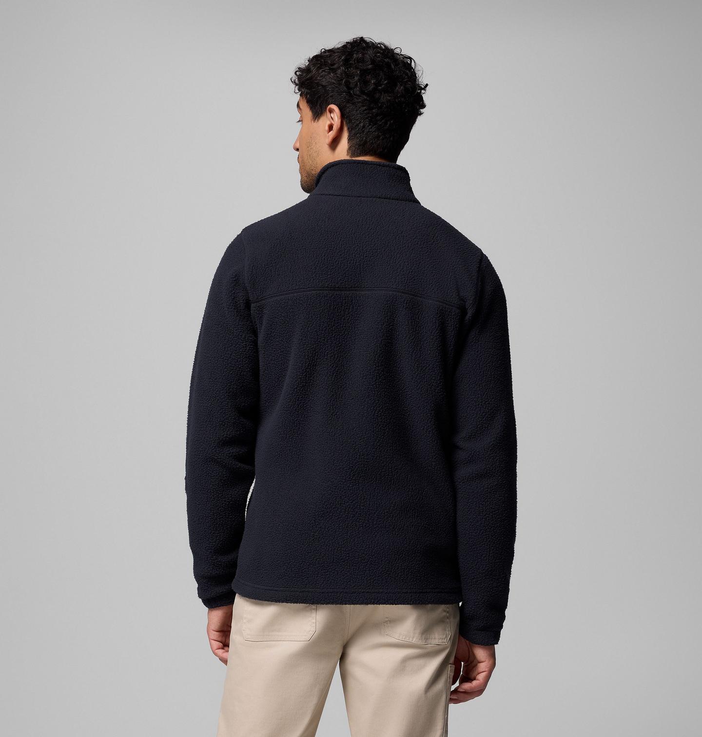 Мужские куртки Columbia Juniper Peak Full Zip Fleece, цвет: Чёрный, вариант 1 — фото 3