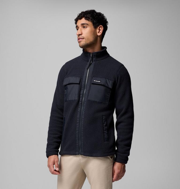 Men's Juniper Peak Fleece Jacket, Color: Black, image 4