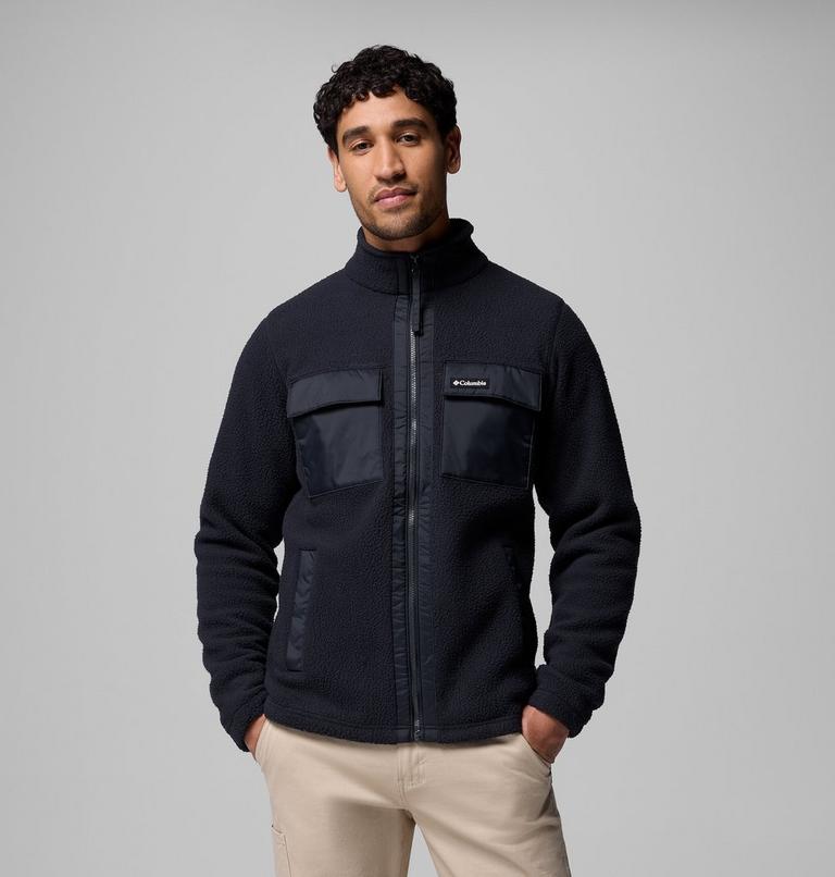 Men's Juniper Peak Fleece Jacket, Color: Black, image 1
