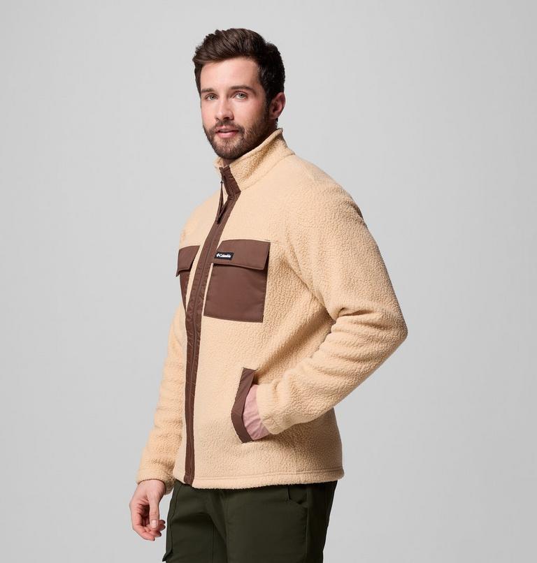 Chaqueta de forro polar Juniper Peak para hombre, Color: Canoe, Tobacco, image 4