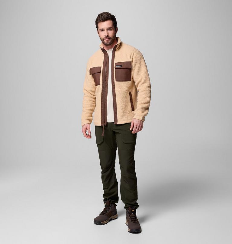 Chaqueta de forro polar Juniper Peak para hombre, Color: Canoe, Tobacco, image 2