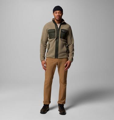 Veste Polaire Juniper Peak Homme, Color: Stone Green, Greenscape, image 2