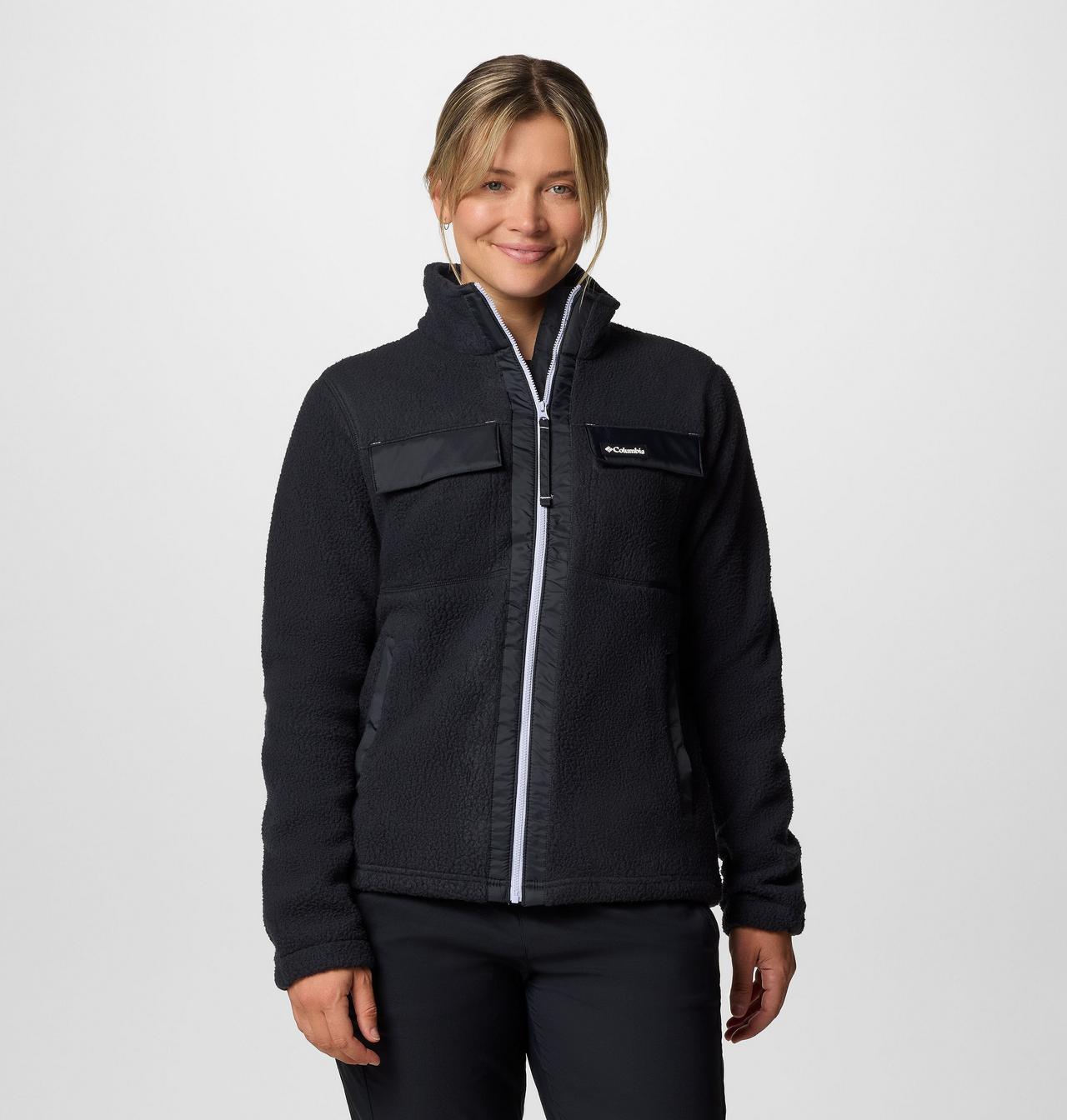 Manteau polaire à fermeture éclair Juniper Peak pour femme 1