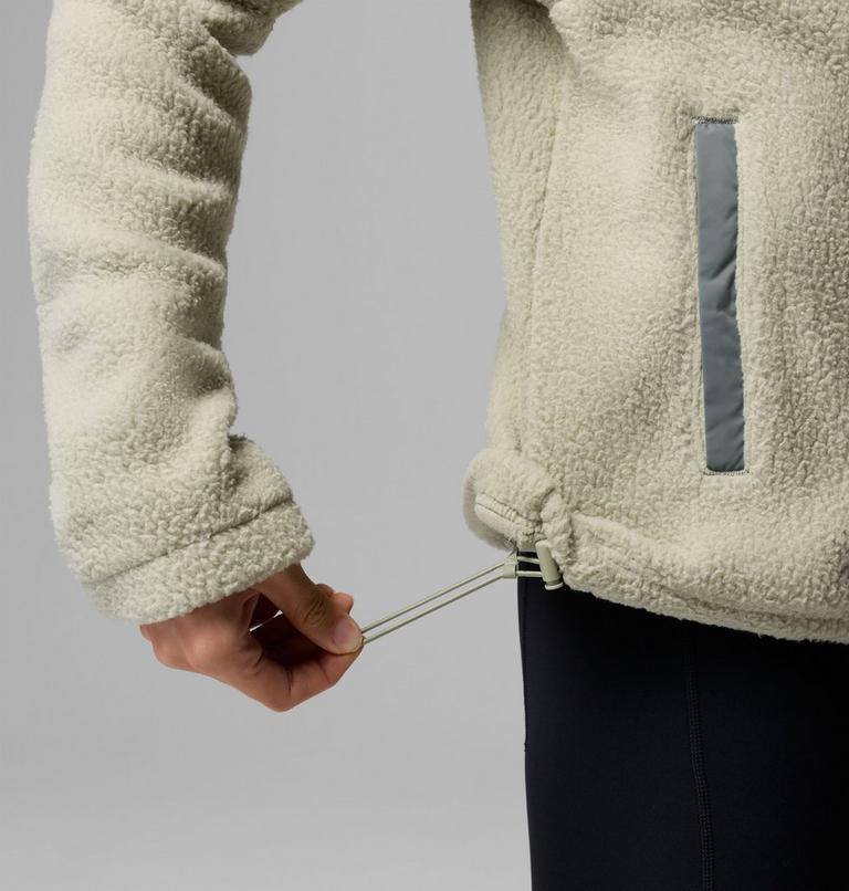 Forro polar con cremallera completa Juniper Peak para mujer, Color: Safari, Sedona Sage, image 7