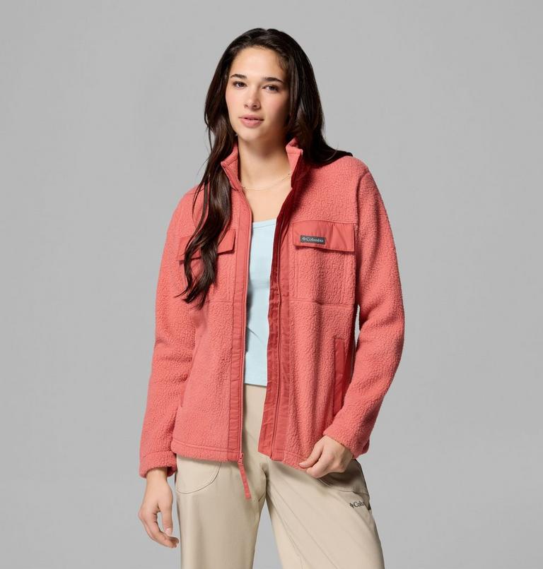 Veste Polaire Juniper Peak Femme, Color: Washed Red, image 5