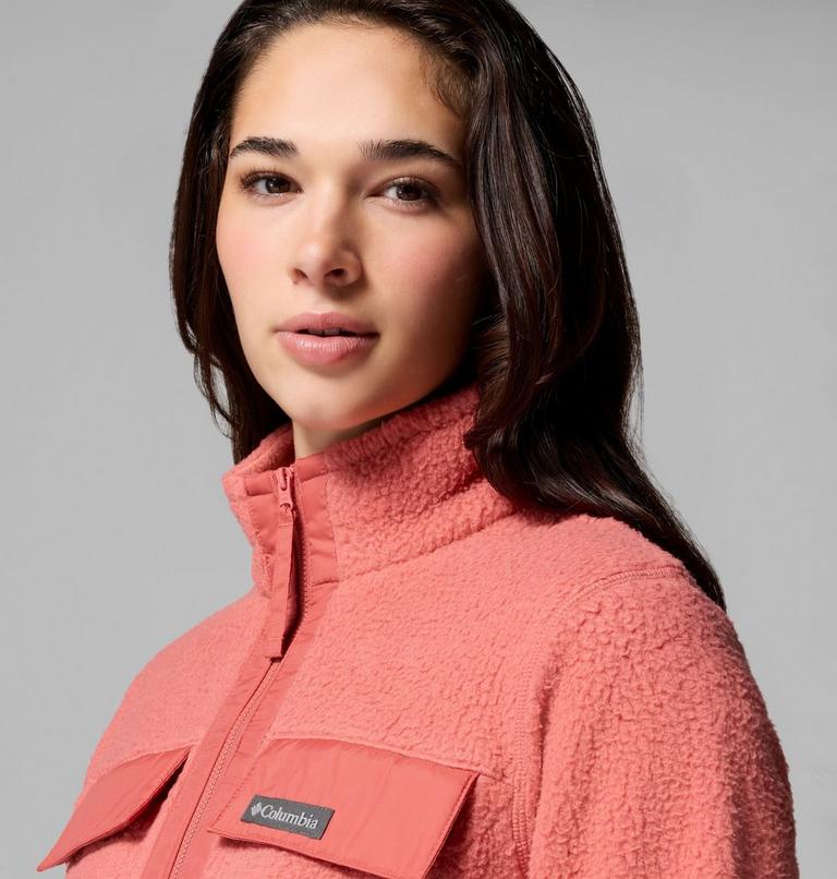 Veste Polaire Juniper Peak Femme, Color: Washed Red, image 6