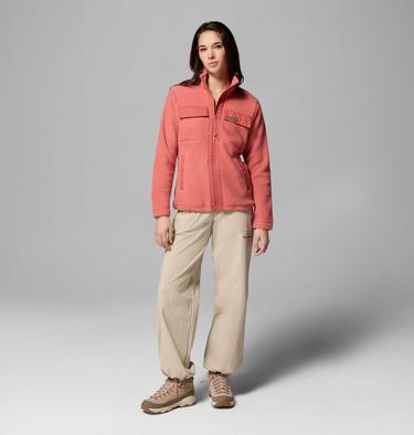Veste Polaire Juniper Peak Femme, Color: Washed Red, image 2
