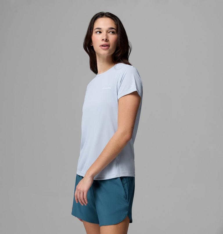 Women's Zero Rules Light Technical T-Shirt, Color: Cirrus Grey, image 4