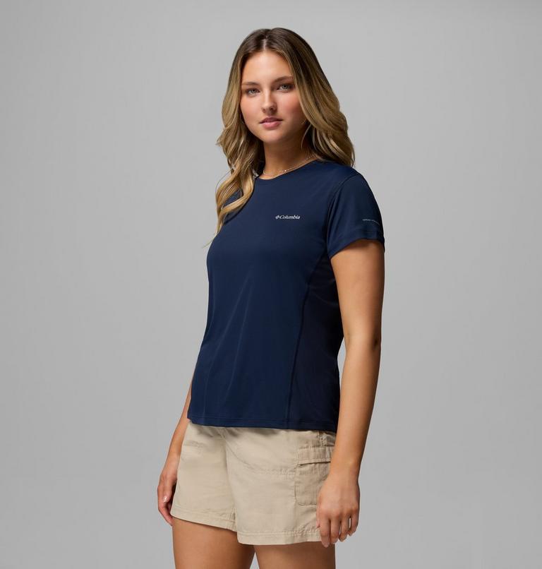 Women's Zero Rules Light Technical T-Shirt, Color: Collegiate Navy, image 4