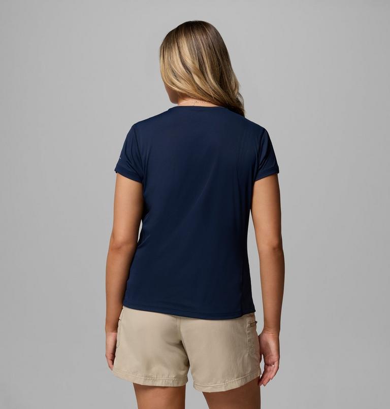 Women's Zero Rules Light Technical T-Shirt, Color: Collegiate Navy, image 3