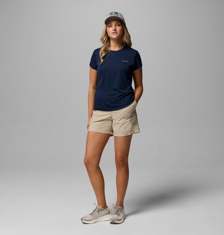 Women's Zero Rules Light Technical T-Shirt, Color: Collegiate Navy, image 2
