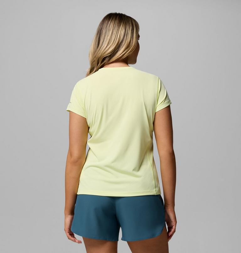 Women's Zero Rules Light Technical T-Shirt, Color: Citron Haze, image 3