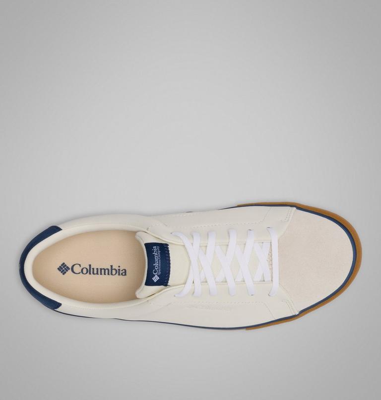 Men's Bonehead Lea Shoe, Color: Sea Salt, Carbon, image 4