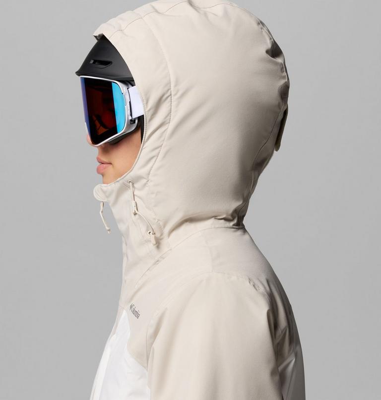 Giacca da sci impermeabile Liftline da donna, Color: Sea Salt, Dark Stone, image 10