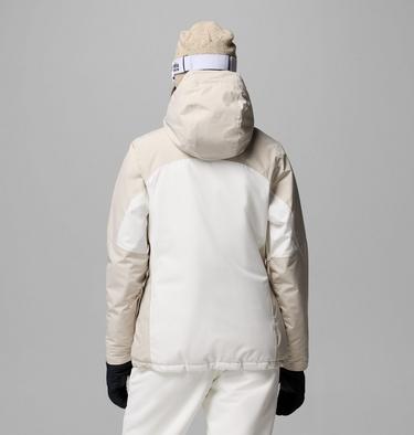 Giacca da sci impermeabile Liftline da donna, Color: Sea Salt, Dark Stone, image 3
