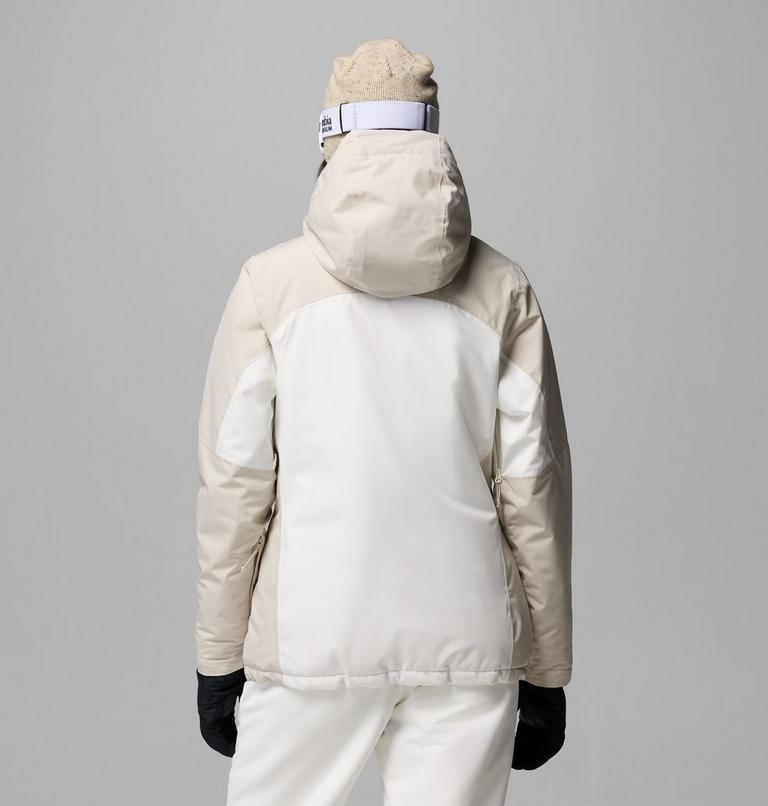 Giacca da sci impermeabile Liftline da donna, Color: Sea Salt, Dark Stone, image 3