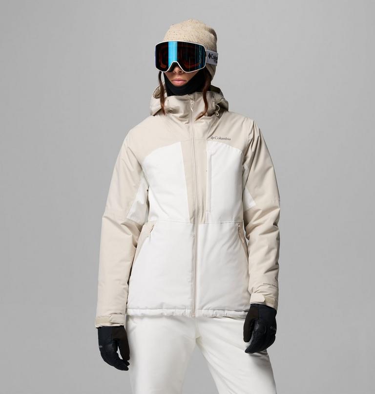 Giacca da sci impermeabile Liftline da donna, Color: Sea Salt, Dark Stone, image 1