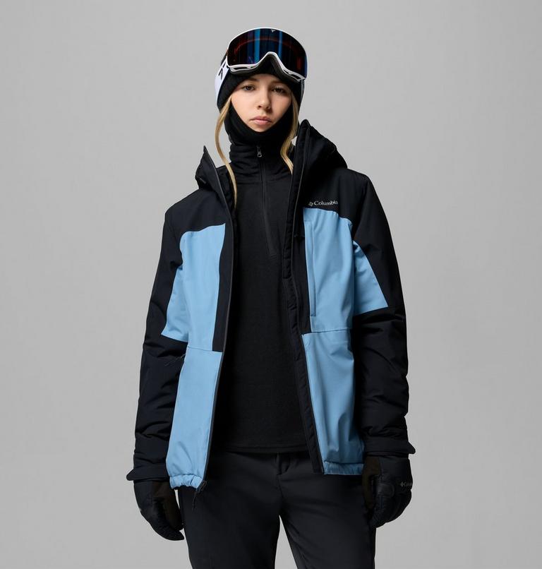 Giacca da sci impermeabile Liftline da donna, Color: Rainy Day, Black, image 5
