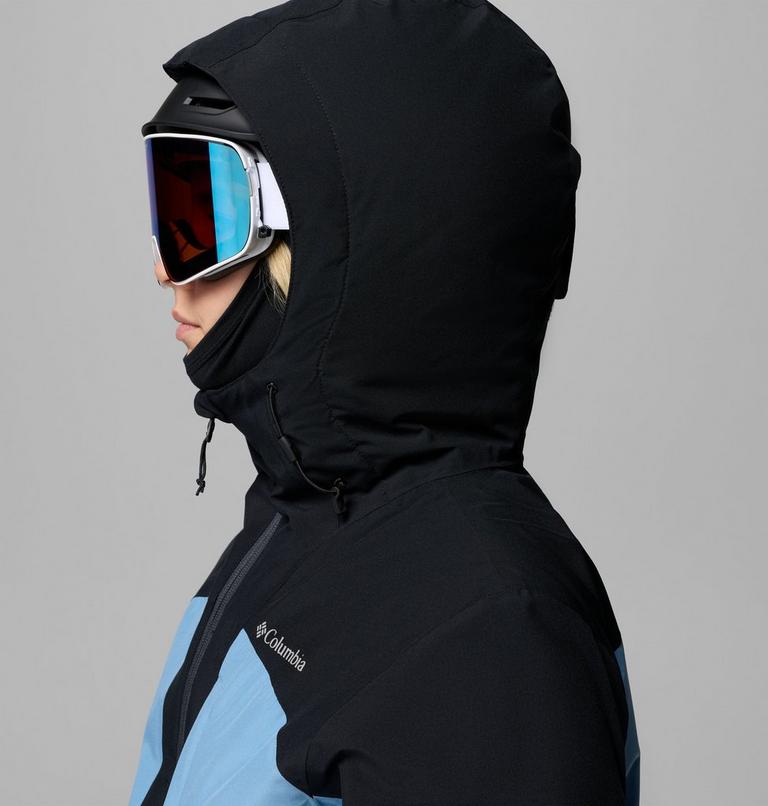Giacca da sci impermeabile Liftline da donna, Color: Rainy Day, Black, image 10